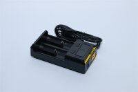 Nitecore - Ladegerät Intellicharge NEW i2 - Für Li-Ion, Ni-Cd und Ni-MH Akkus