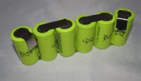 Akkupack für Notbeleuchtung - F6 - 7,2 Volt 1500mAh...