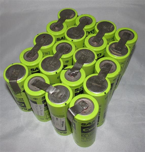 Akkupack - KR-7000F - Cadnica F - 24 Volt 7000mAh Ni-CD - 4x5 Zellen