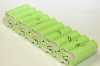 Akkupack - KR-7000F - Cadnica F - 24 Volt 7000mAh Ni-CD - 2x10 Zellen