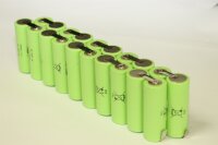 Akkupack - KR-7000F - Cadnica F - 24 Volt 7000mAh Ni-CD - 2x10 Zellen