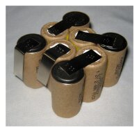 Akkupack für Metabo 01138030000 - 9,6 Volt Ni-MH zum...