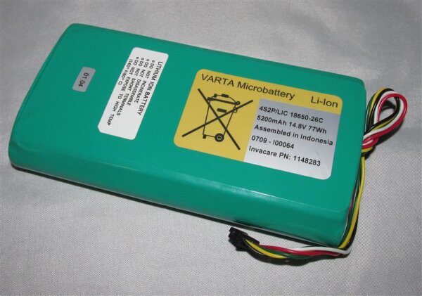Akkureparatur - Zellentausch - VARTA 4S2P/LIC 18650-26C / 0709-I00064 / 1148283  - 14,8 Volt 5200mAh Li-Ion Akku