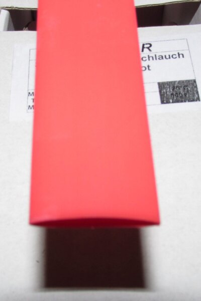 SBOX 95 - Schrumpfschlauch Serie 55 - 2:1 - 9,5/4,8mm - 1m rot / schwarz
