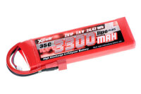 XCell - LiPo PLUS Pack 3300 2S1P 35C - 7,4 Volt 3300mAh...