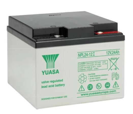 Yuasa - NPL24-12I - 12 Volt 24Ah Pb