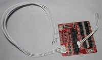 BMS - PCM-L04S30-566 - 60 x 60 x 5mm - 16,8 Volt 4S / 30A