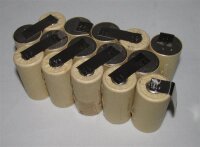 Akkupack für IKRA / CMI / MOGATEC / Akku ART 18 / AHS 18 - 18 Volt zum Selbsteinbau
