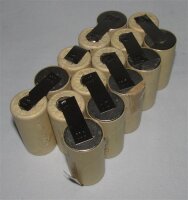Akkupack für IKRA / CMI / MOGATEC / Akku ART 18 / AHS 18 - 18 Volt zum Selbsteinbau