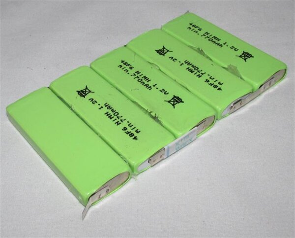 Akkupack für Nokia BBH-1S / BBT-1XV / Siemens S3 com / V24851-Z2704-A30 - 6 Volt 750mAh Ni-MH zum Selbsteinbau