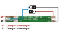 BMS - PCM-LI02S3-128(A-2) - 46 x 17 x 3mm - 7,4 Volt 2S / 3A