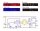 BMS - PCM-LI02S3-128(A-2) - 46 x 17 x 3mm - 7,4 Volt 2S / 3A