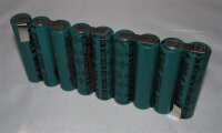 Akkupack für Technisat TechniTouch 0000/3434 - 10,8 Volt zum Selbsteinbau