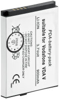 Ersatzakku - Vodafone VDA V - 3,7 Volt 900mAh Li-Ion