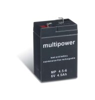 Ersatzakku für Lervia KH 280 / cleanmaxx / TCM 68573 - 6 Volt 4500mAh Pb zum Selbsteinbau