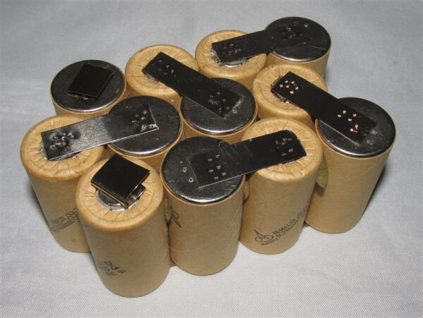 Akkupack für meister basic - BBR 144 B - 14,4 Volt zum Selbsteinbau