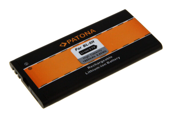 Ersatzakku - Nokia BL-5H - 3,7 Volt 1850mAh Li-Ion
