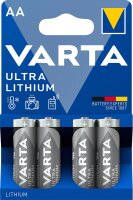 Varta - Professional - AA Mignon - 1,5 Volt 2900mAh Lithium Batterie - 4er-Blister