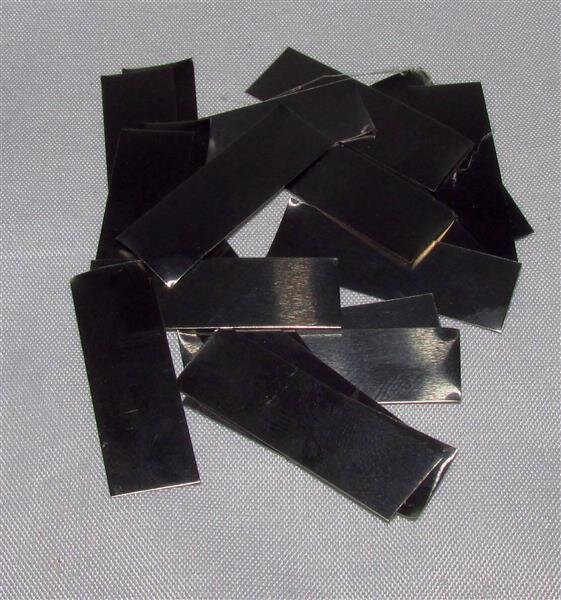 20x Schweißband aus Hilumin - Schweißfahne / Lötfahne - 30 x 10 x 0,15 mm