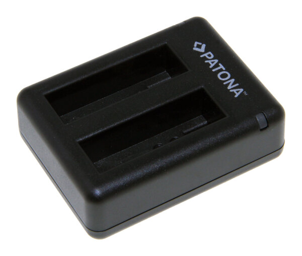 Ersatzladegerät - GoPro Hero 4 AHDBT-401 USB Dual Ladegerät AHDBT-401 inkl. Mini-USB Kabel