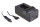 Ersatzladegerät - 4in1 Ladegerät - GoPro Hero4 AHDBT-401 Black Silver Music Surf