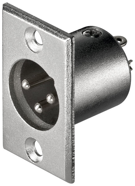 Mikrofon-Einbaustecker, 3 Pin<br>