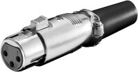 Mikrofonkupplung, 3 Pin<br>mit Verriegelung und...