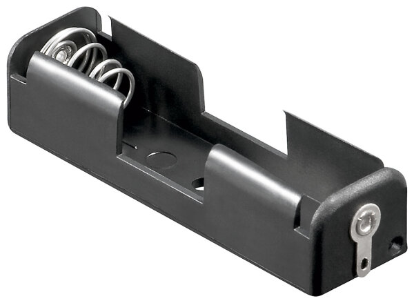 goobay - 1x AA (Mignon) Batteriehalter - Lötfahne (U)