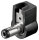 DC-Stecker, abgewinkelt - Bohrung 2,1 mm x 5,5 mm