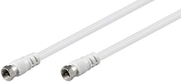 SAT Antennenkabel (<70 dB), 2x geschirmt<br>F-Stecker > F-Stecker