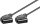 goobay - Scart Verbindungskabel, vernickelt, ø 7 mm 60cm Scartstecker (21-Pin) > Scartstecker (21-Pin)