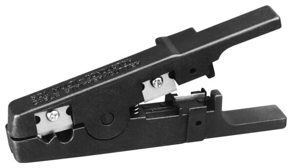 Universal Abisolierwerkzeug mit 4 Klingen<br>für Kabel von 3,2 mm - 9,5 mm Durchmesser, 22 AWG