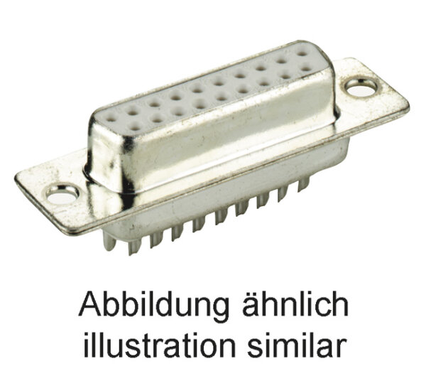 SUB-D standard Buchsenleiste