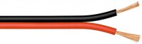 Lautsprecherkabel rot/schwarz CCA<br>100 m Spule,...