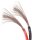 goobay - Lautsprecherkabel rot/schwarz CU - 10 m Rolle, Querschnitt 2 x 0,5 mm²
