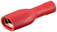 Flachsteckhülsen, Rot