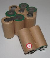 Akkupack für FAUST P 220 / P 2120 - 12 Volt zum Selbsteinbau