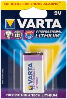 Varta - ULTRA Lithium - 6F22 / 9V Block / 6122 - 9 Volt 1150mAh Lithium Batterie