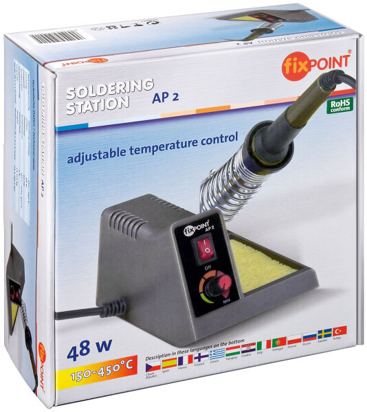 Analoge Lötstation AP2<br>für alle anfallenden Lötarbeiten zu Hause, 50 Hz