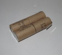 Akkupack für Lervia - Akkubesen, Handstaubsauger - KH 750 - 4,8 Volt - zum Selbsteinbau