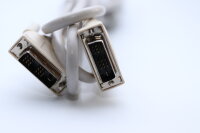 DVI Monitorkabel vernickelt - DVI Stecker (19-polig)