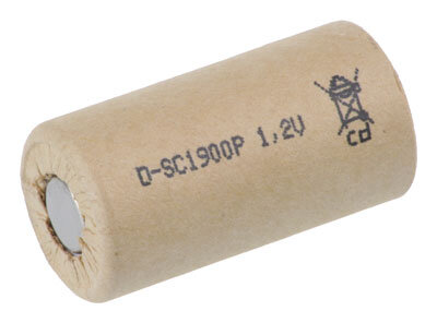BYD - D-SC1900P - 1,2 Volt 1900mAh Ni-CD - Hochstrom - PP