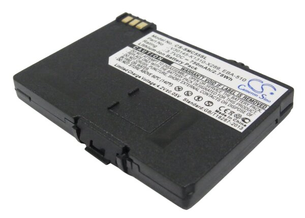 Ersatzakku - CS-SMC55SL - Siemens EBA-510 / A51 / C55 / MC60 / S56 - 3,7 Volt 750mAh Li-Ion