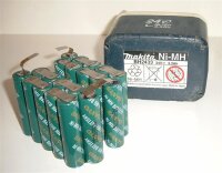 Akkupack für Makita BH2433 - 24 Volt zum Selbsteinbau