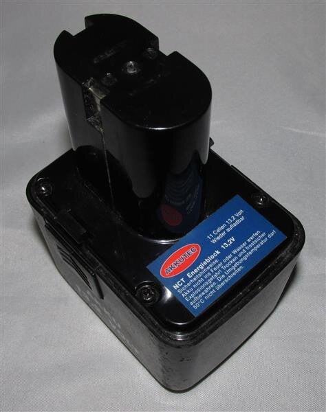 Akkureparatur - Zellentausch - AKKUTEC NCT Energieblock 13,2V - 13,2 Volt Akku