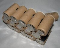 Akkupack für KINZO Plus 44P1000 / 44P8100 - 19,2 Volt zum Selbsteinbau