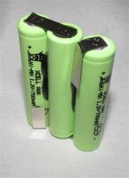 Akkupack für GPRHC073N017 / 70AAH3BMJ - 3,6 Volt 700mAh Ni-MH zum Selbsteinbau