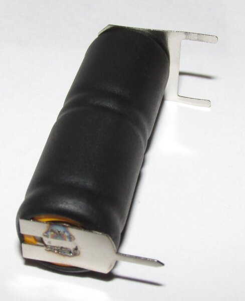 Backupakku - N-50SB2 - 2,4 Volt 170mAh / 0,41Wh - 3er Print [+Pol = 1er Pin / -Pol = 2er Pin]
