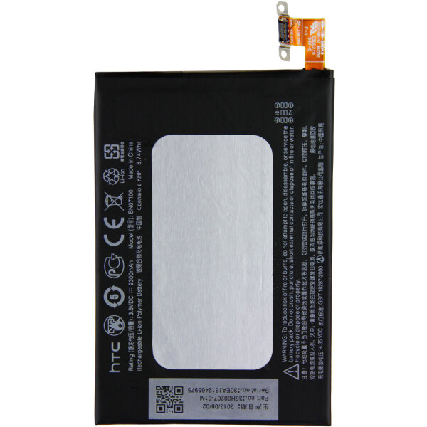 Ersatzakku - HTC One M7 / BN07100 / 35H00207-01M - 3,8 Volt 2300mAh Li-Ion - Original