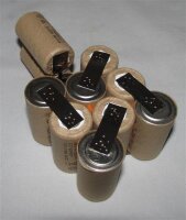 Akkupack für Bosch 2607300000 - 12 Volt Ni-MH zum Selbsteinbau
